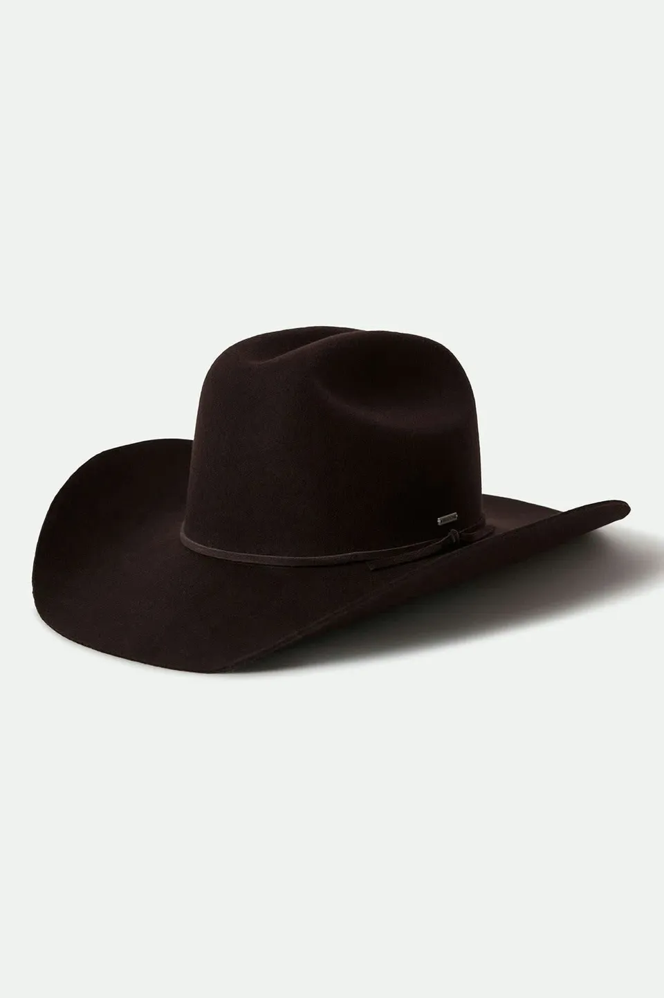 brixton-laredo-cowboyhut-dark-brown-wollfilz image 1