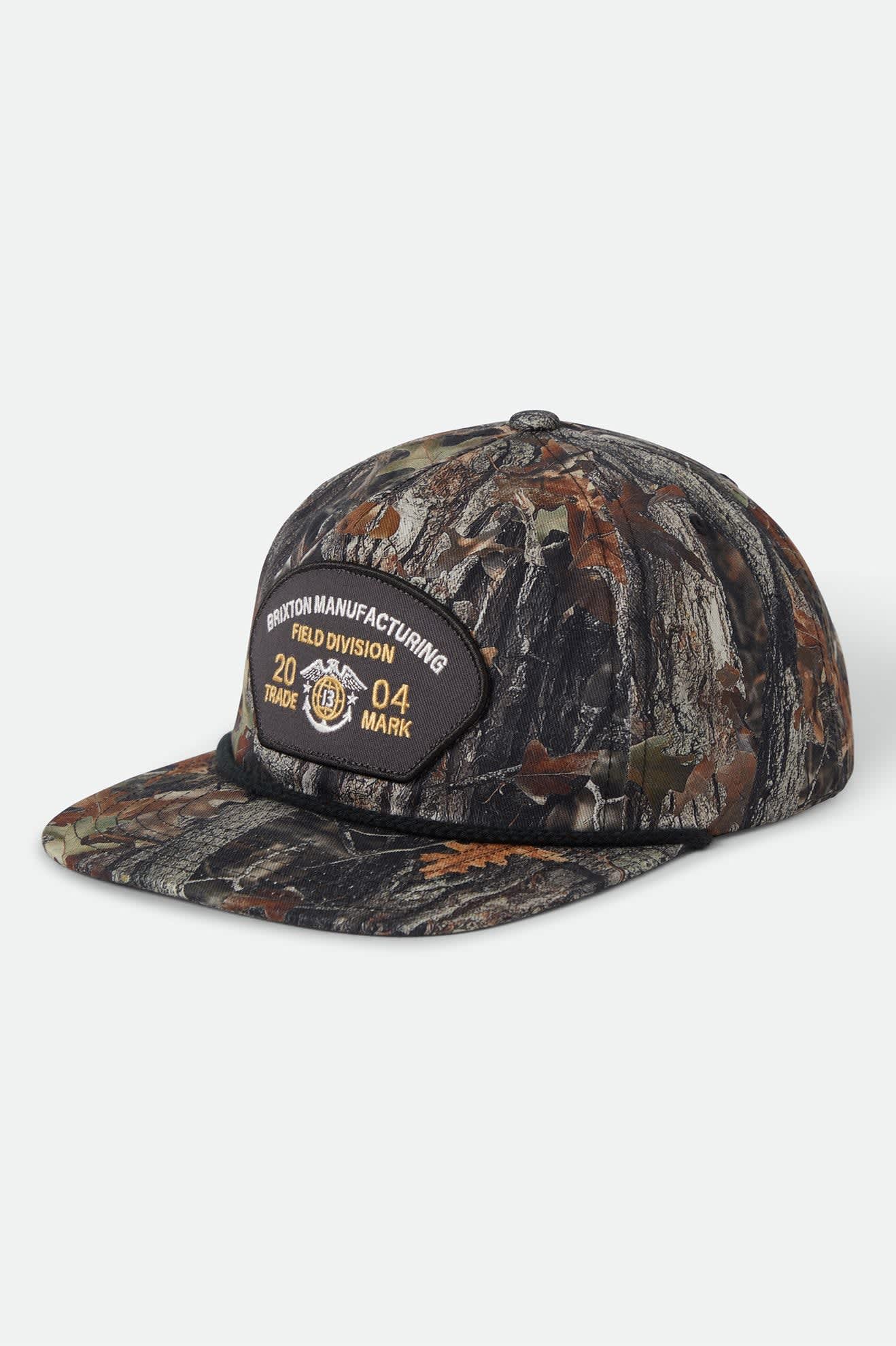 brixton-division-netplus-snapback-cap-tree-camo-baumwolle image 1
