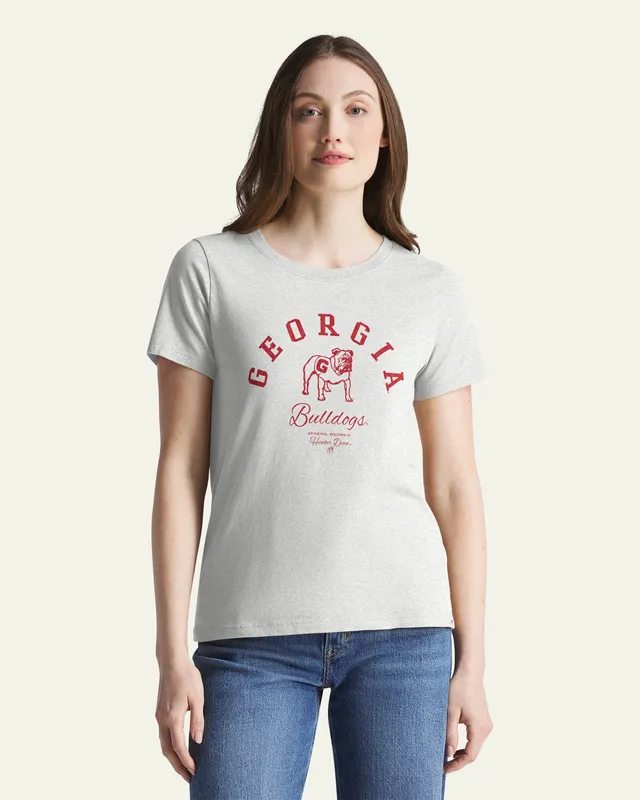 47-brand-arcball-t-shirt-georgia-bulldogs-grau-damen image 1