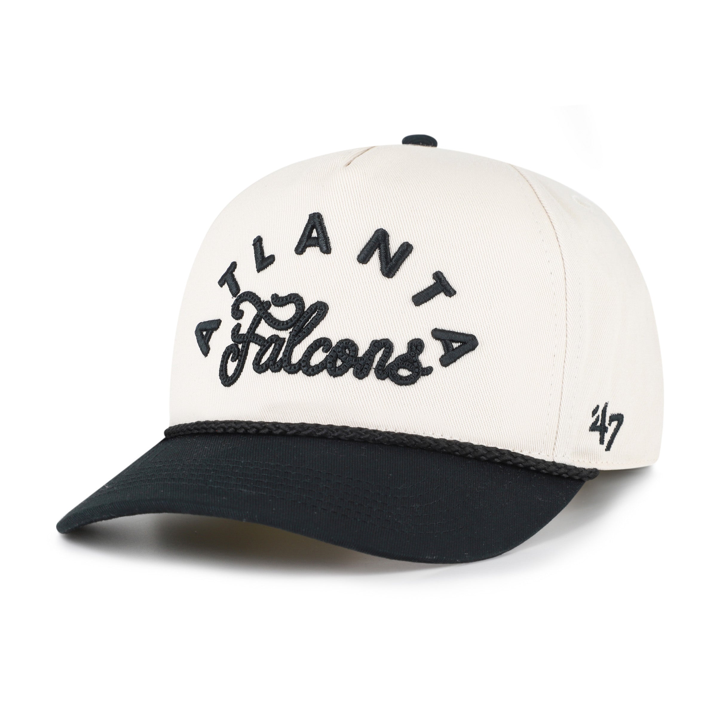 47-hitch-atlanta-falcons-rope-script-cap-natural-relaxed-fit image 1
