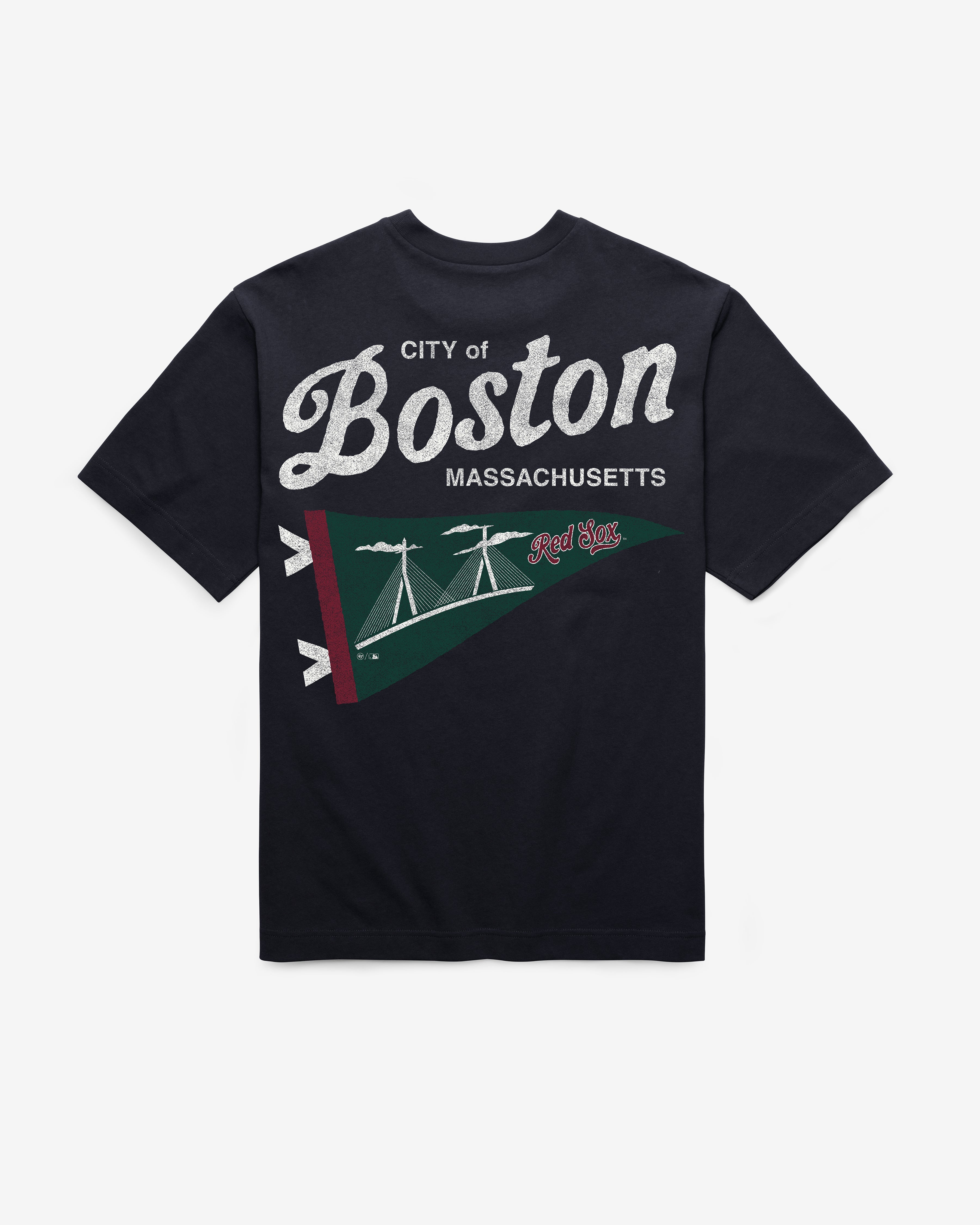 47-brand-foundation-tee-boston-red-sox-t-shirt-navy image 3