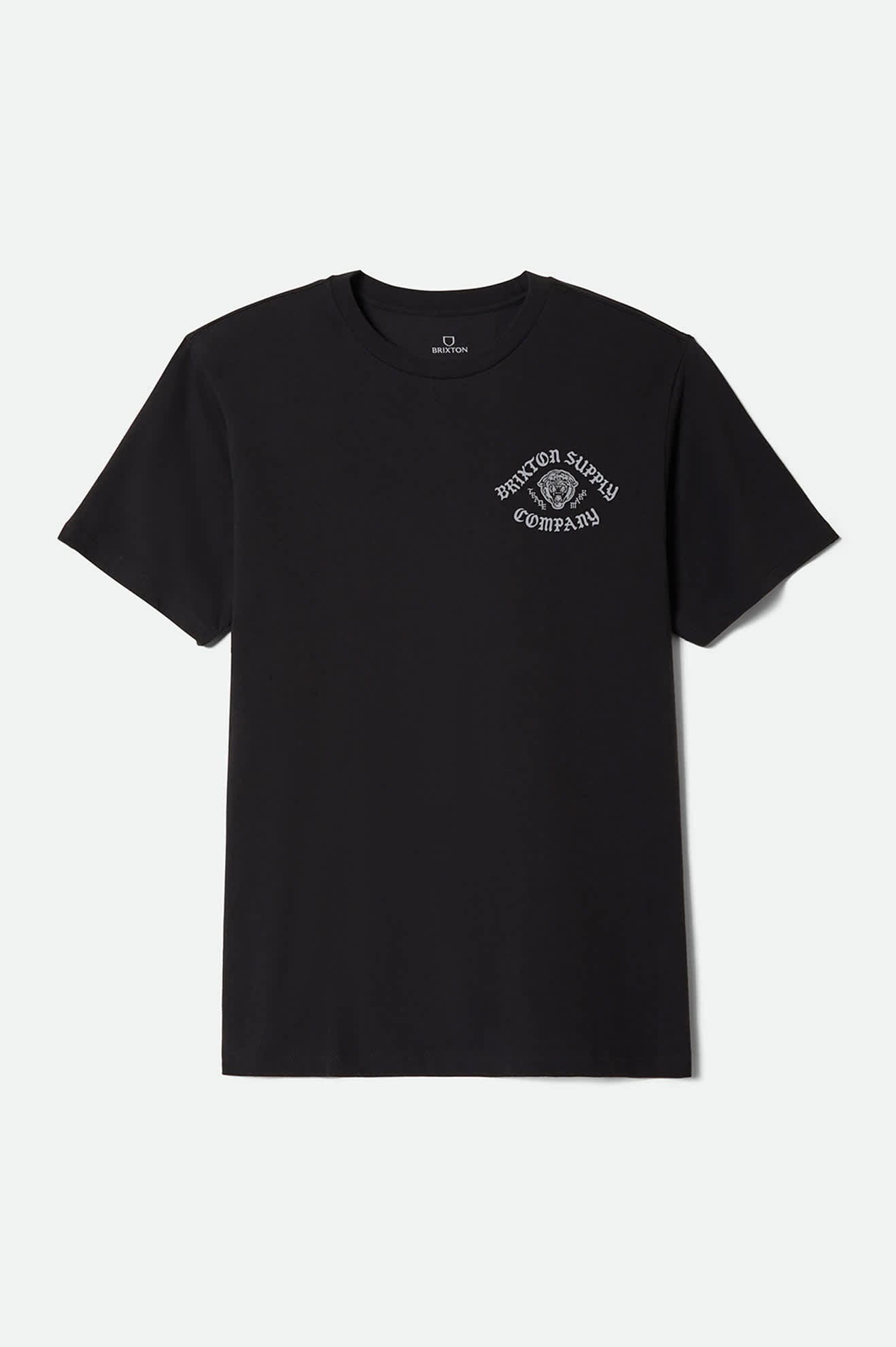 brixton-morado-t-shirt-herren-schwarz-tiger image 1