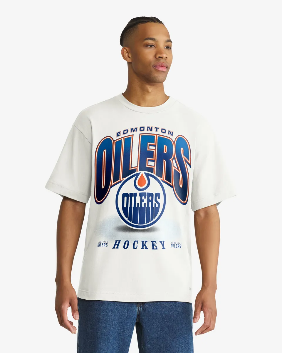47-foundation-tee-edmonton-oilers-t-shirt-sandstone-herren image 1