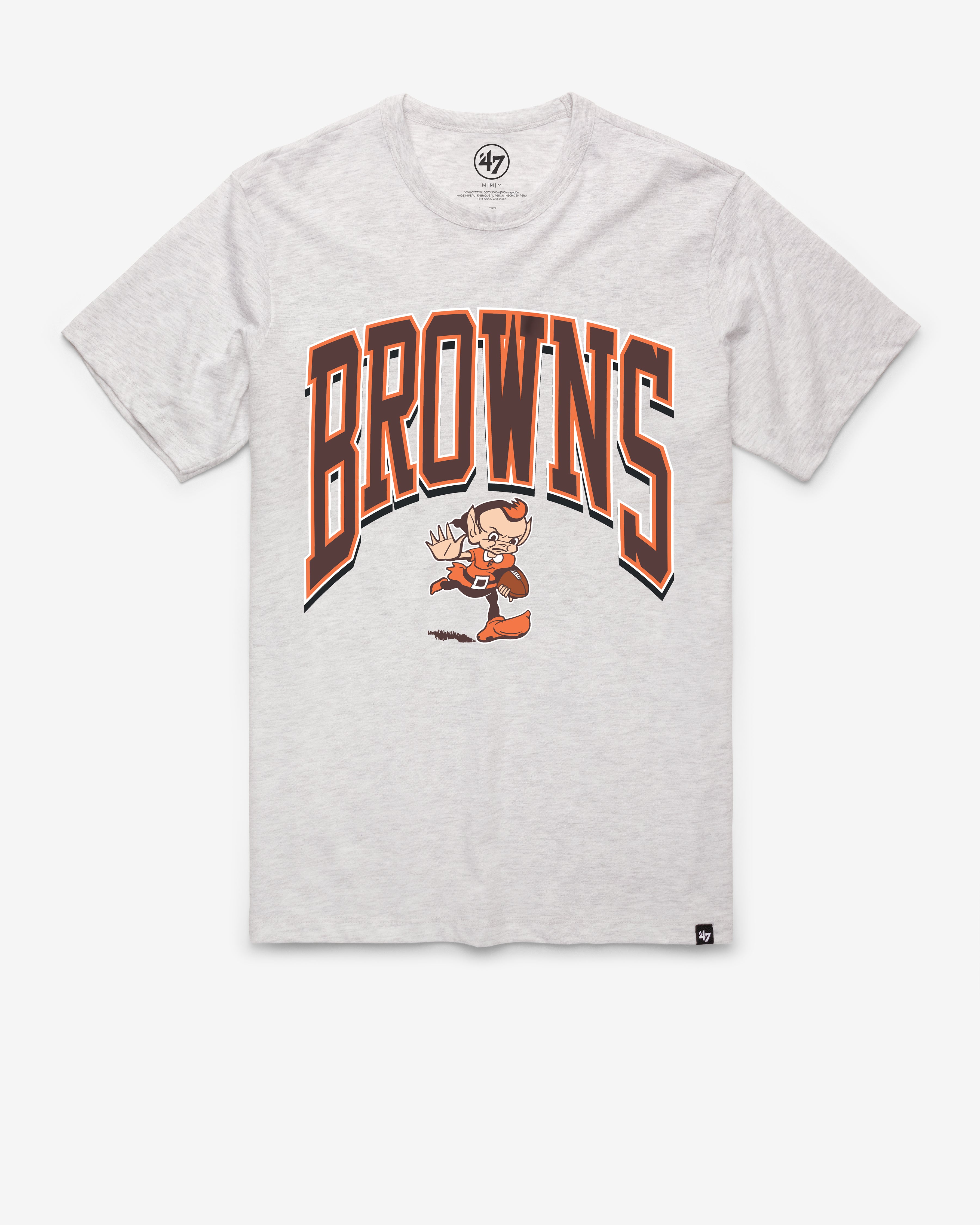 47-brand-browns-historic-walk-tall-franklin-t-shirt-grey image 1