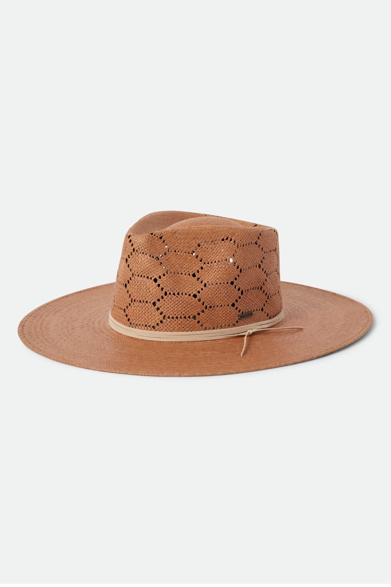 brixton-porto-fedora-strohhut-italian-clay-stroh image 1
