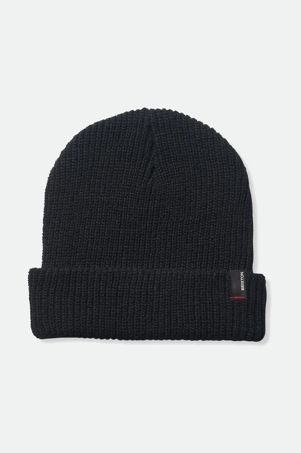 brixton-heist-beanie-m-tze-schwarz-fisherman image 1