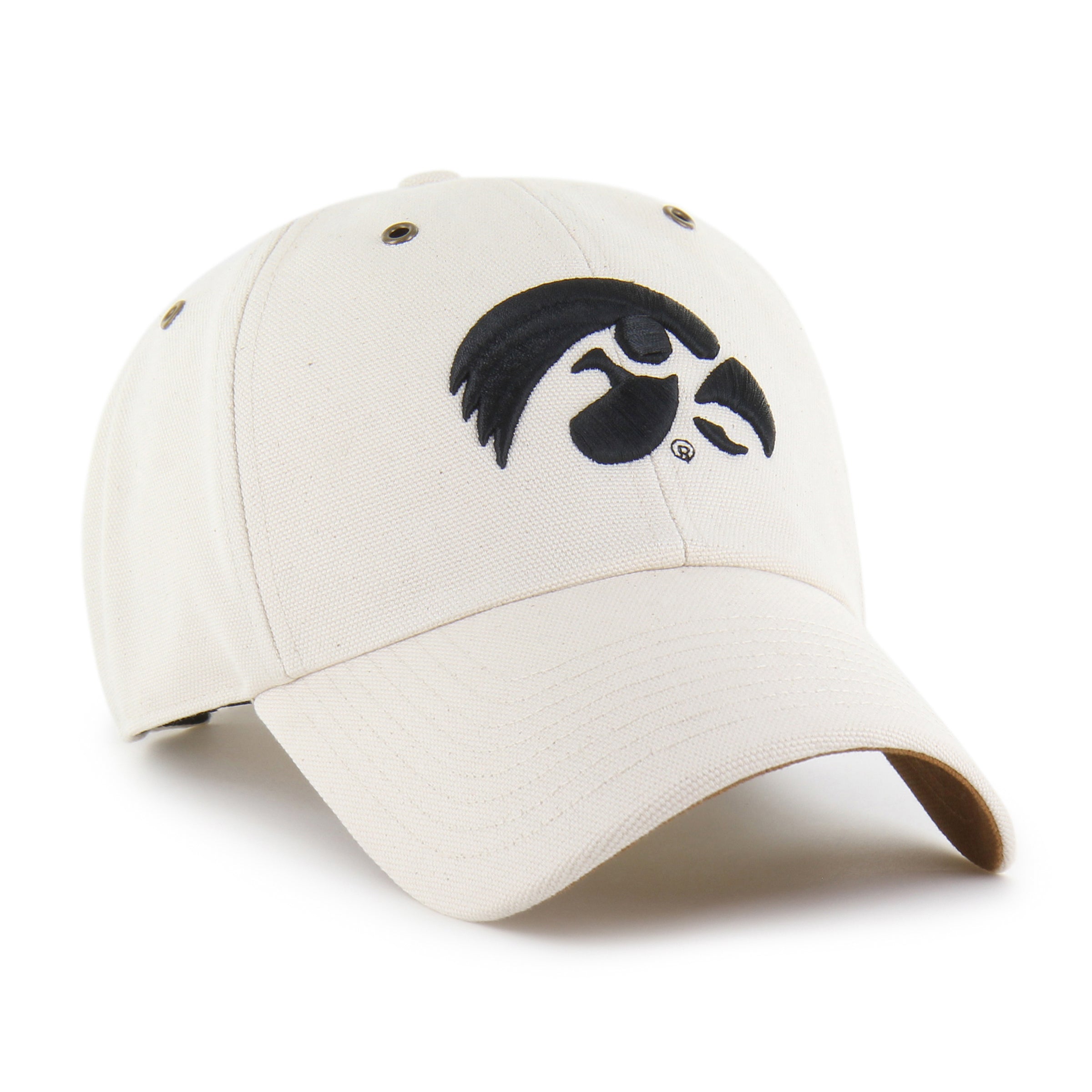 47-brand-iowa-hawkeyes-carhartt-clean-up-cap-natural image 4
