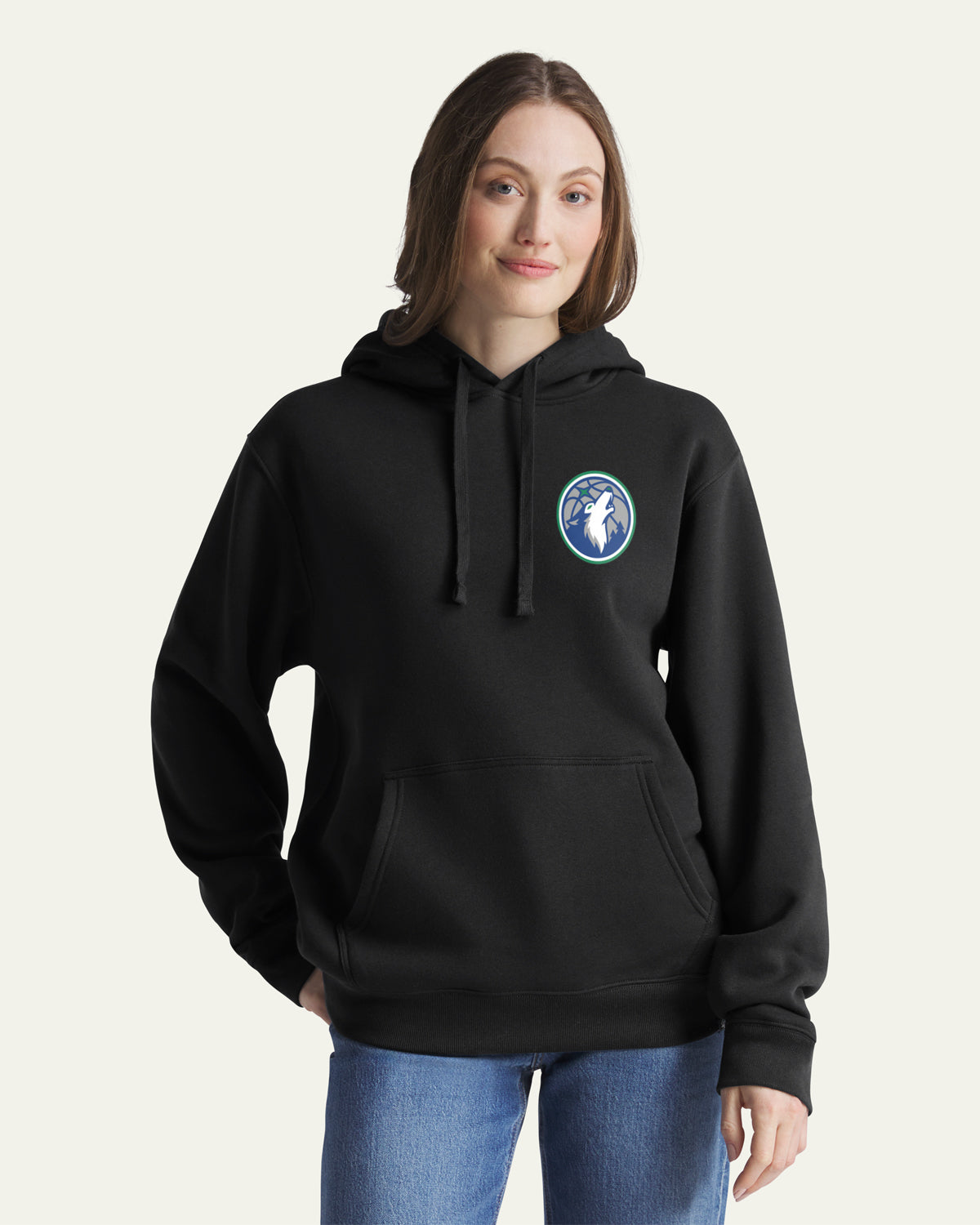47-brand-everyday-hood-hoodie-timberwolves-schwarz-backer image 4