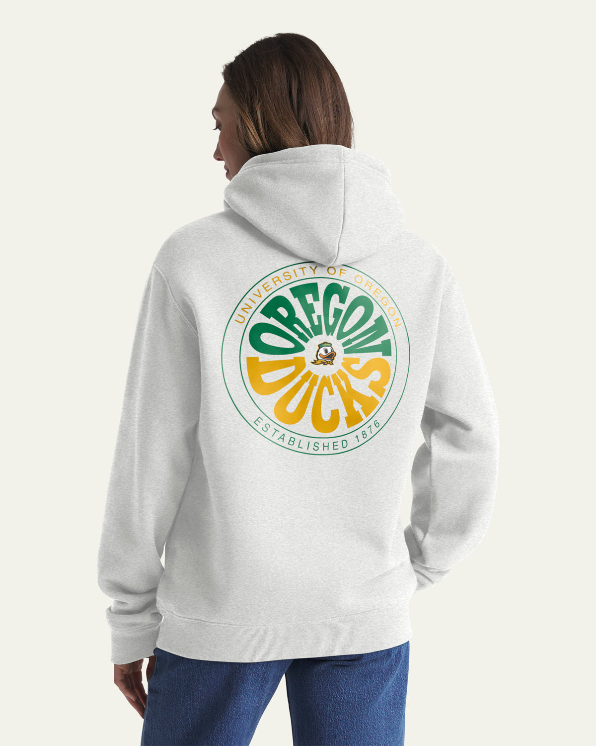 47-headline-oregon-ducks-hoodie-relay-grey-baumwolle image 3