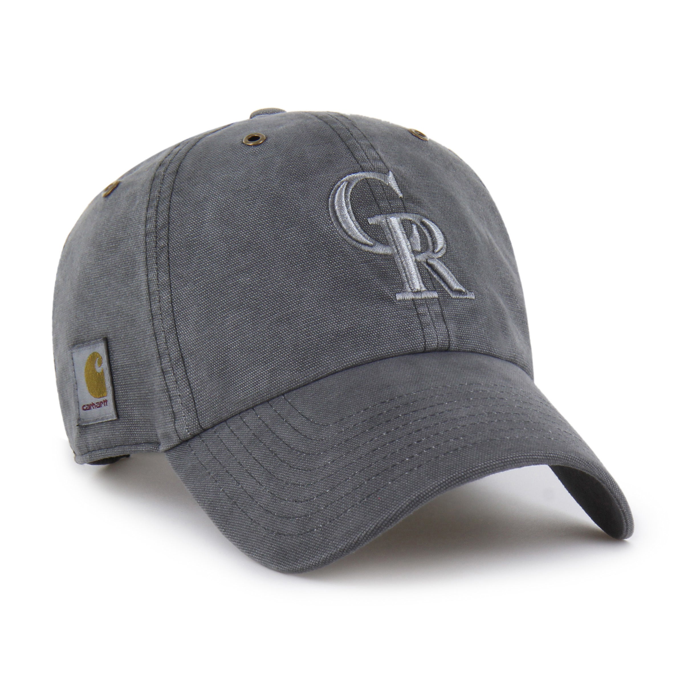 47-brand-clean-up-colorado-rockies-cap-carhartt-shadow-schwarz image 1
