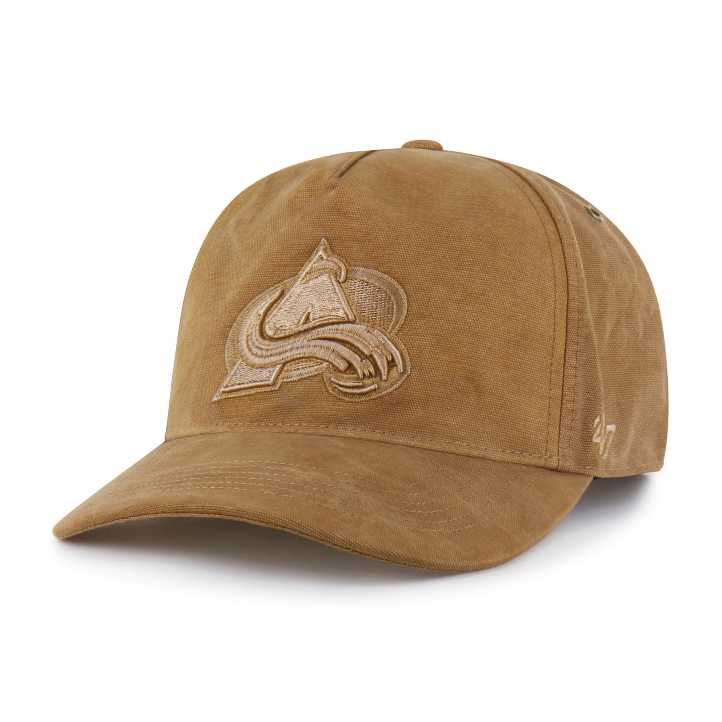 47-colorado-avalanche-carhartt-dyed-hitch-rf-relaxed-fit-cap-braun-osf image 4