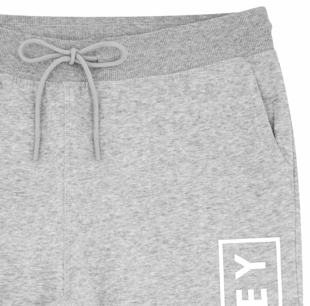 hurley-boxed-logo-fleece-shorts-herren-sweatshorts-grau-l image 5