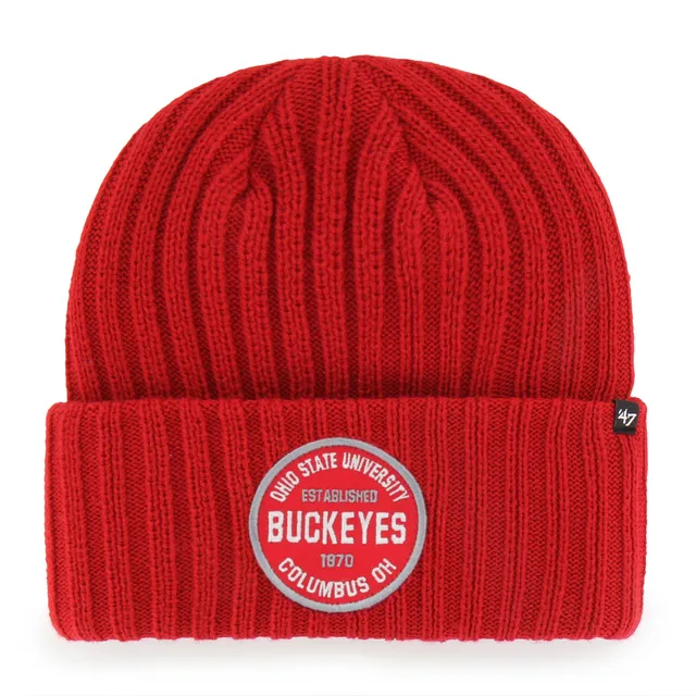 47-brand-ohio-state-buckeyes-snowdrift-cuff-knit-m-tze-rot image 1