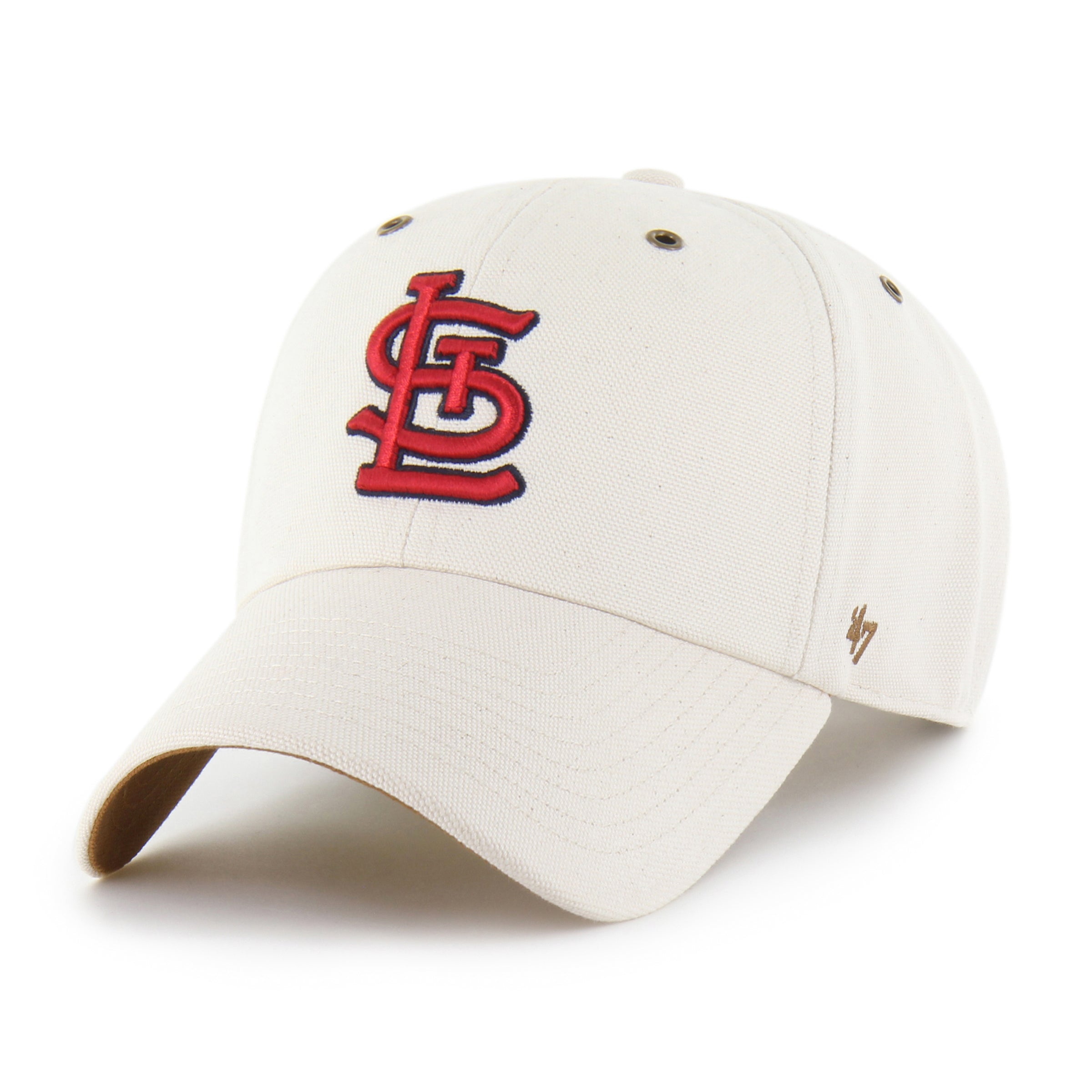 47-brand-47-clean-up-st-louis-cardinals-cap-natural-dad-hat image 1