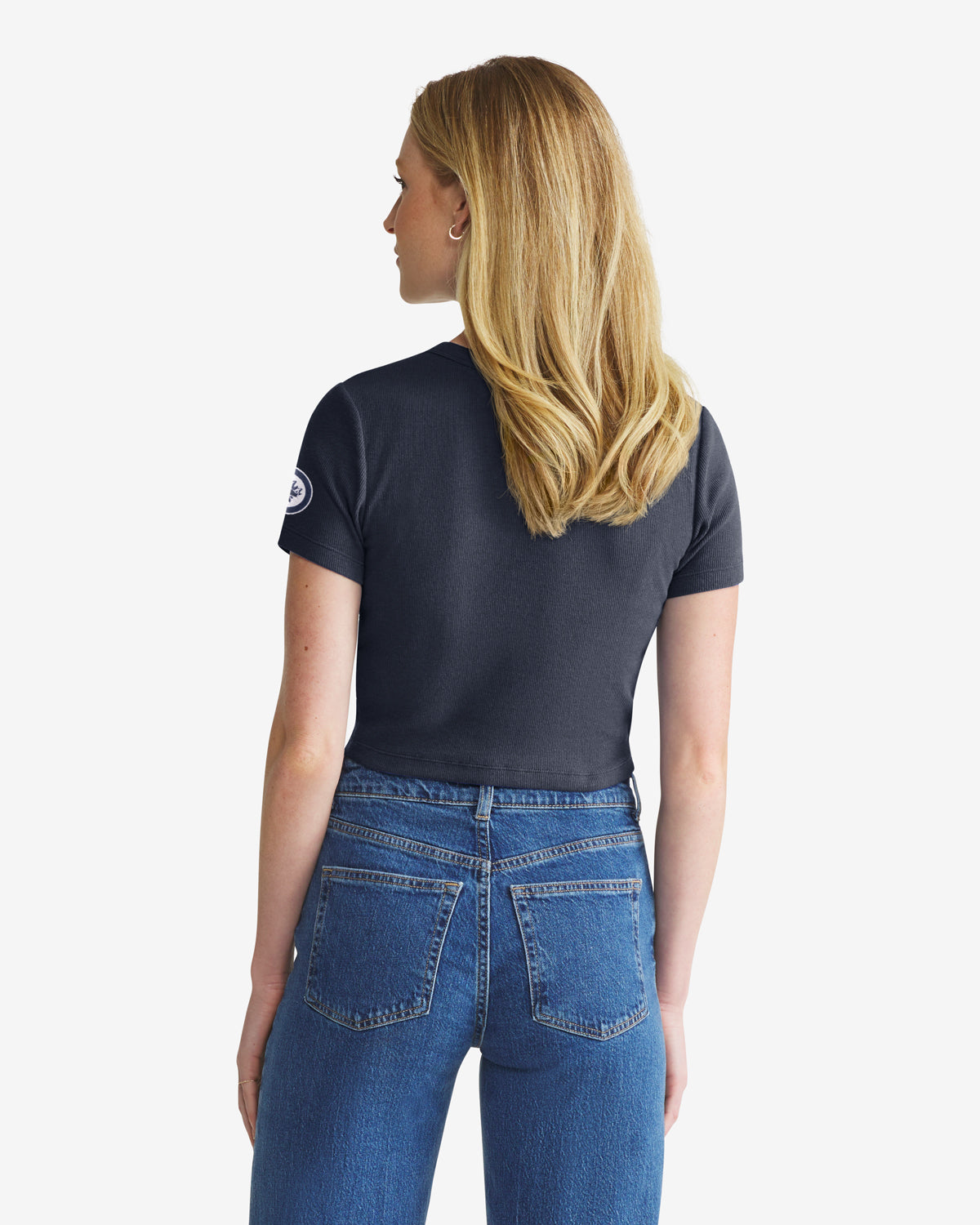 47-foundation-tee-winnipeg-jets-baby-rib-t-shirt-damen-navy image 2