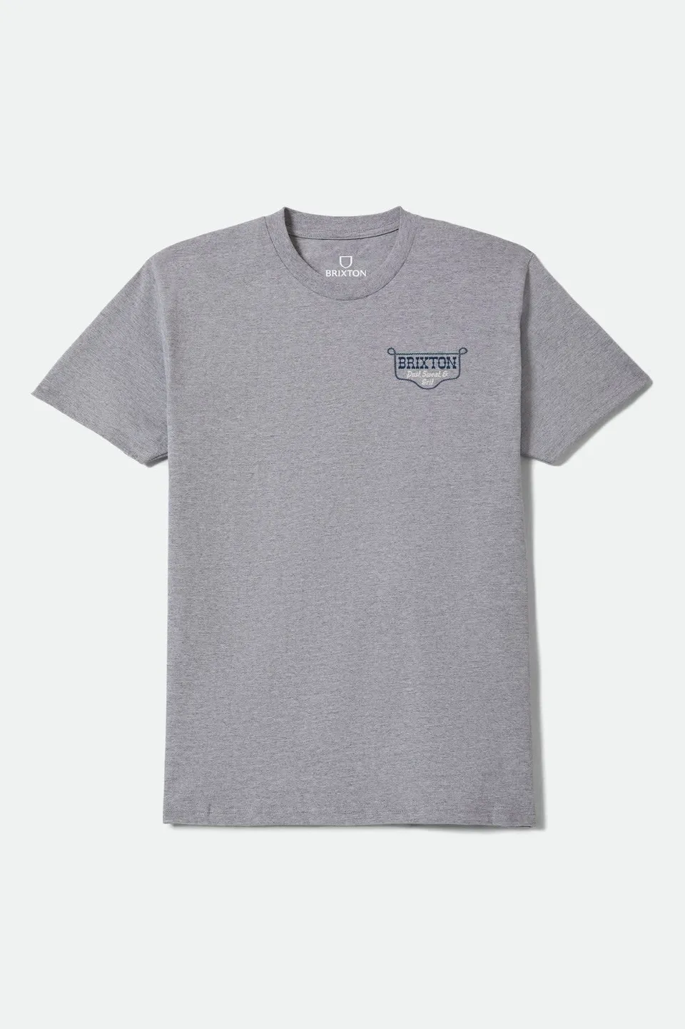 brixton-kinsey-standard-t-shirt-heather-grey-baumwolle image 1