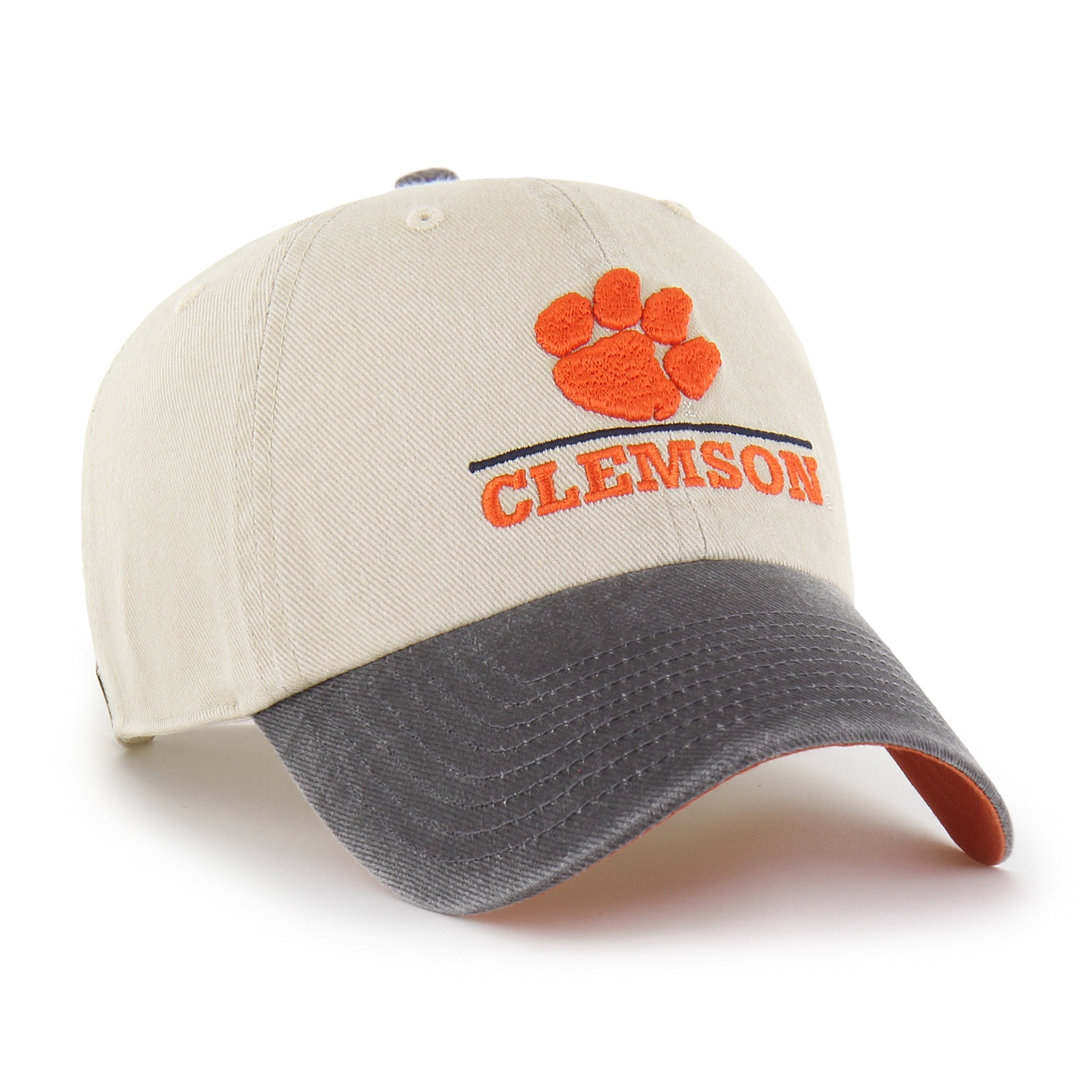 47-clean-up-clemson-tigers-two-tone-cap-mojave image 3