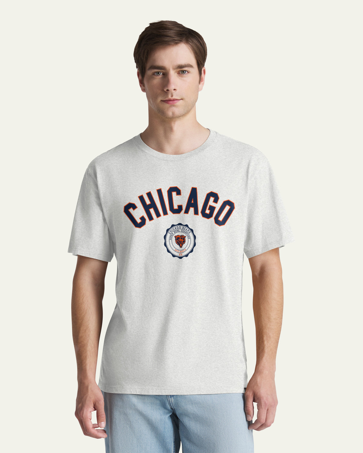 47-brand-foundation-chicago-bears-t-shirt-grau image 1
