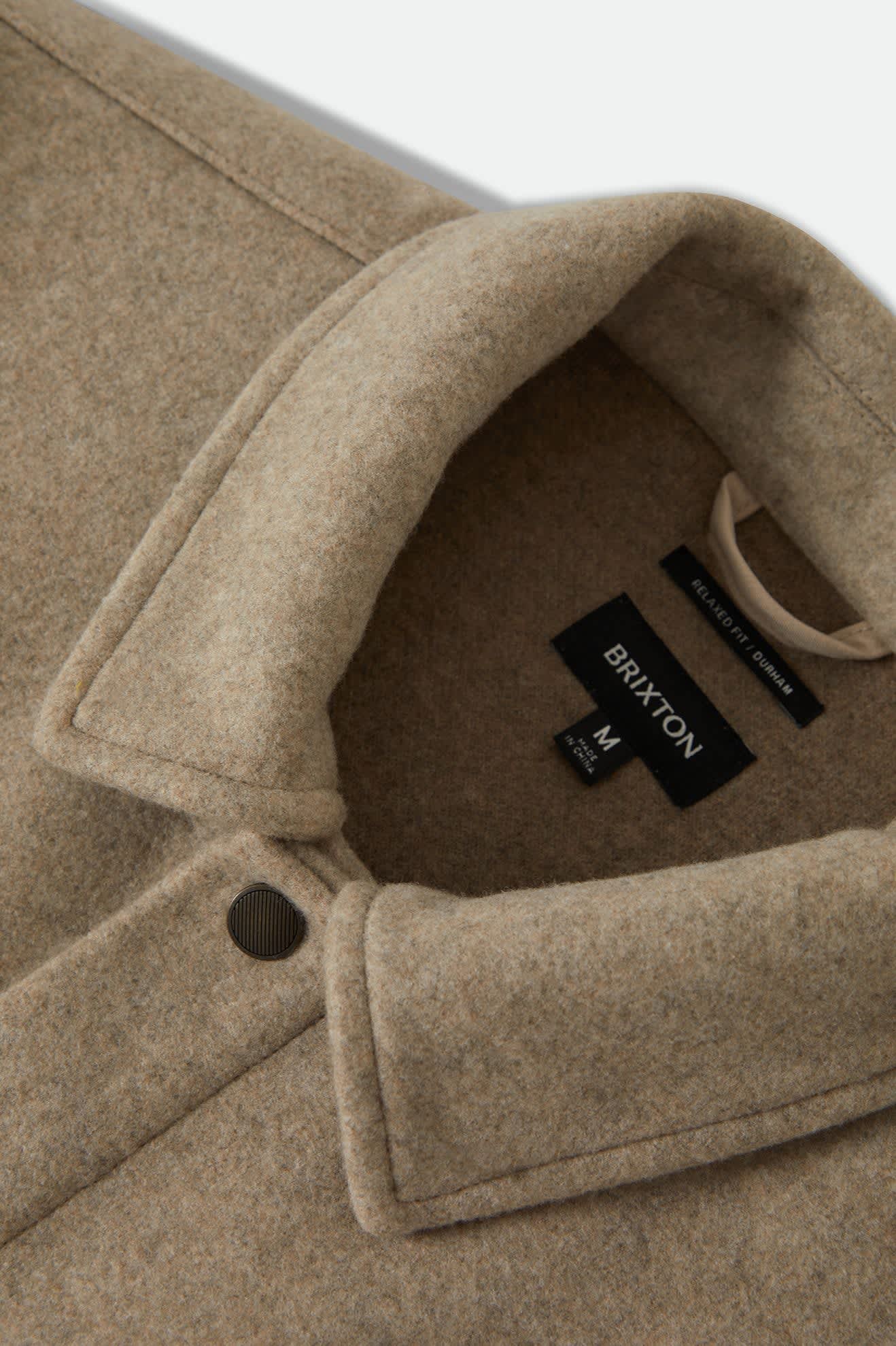 brixton-durham-felted-stretch-jacke-oatmeal-hemdjacke image 7