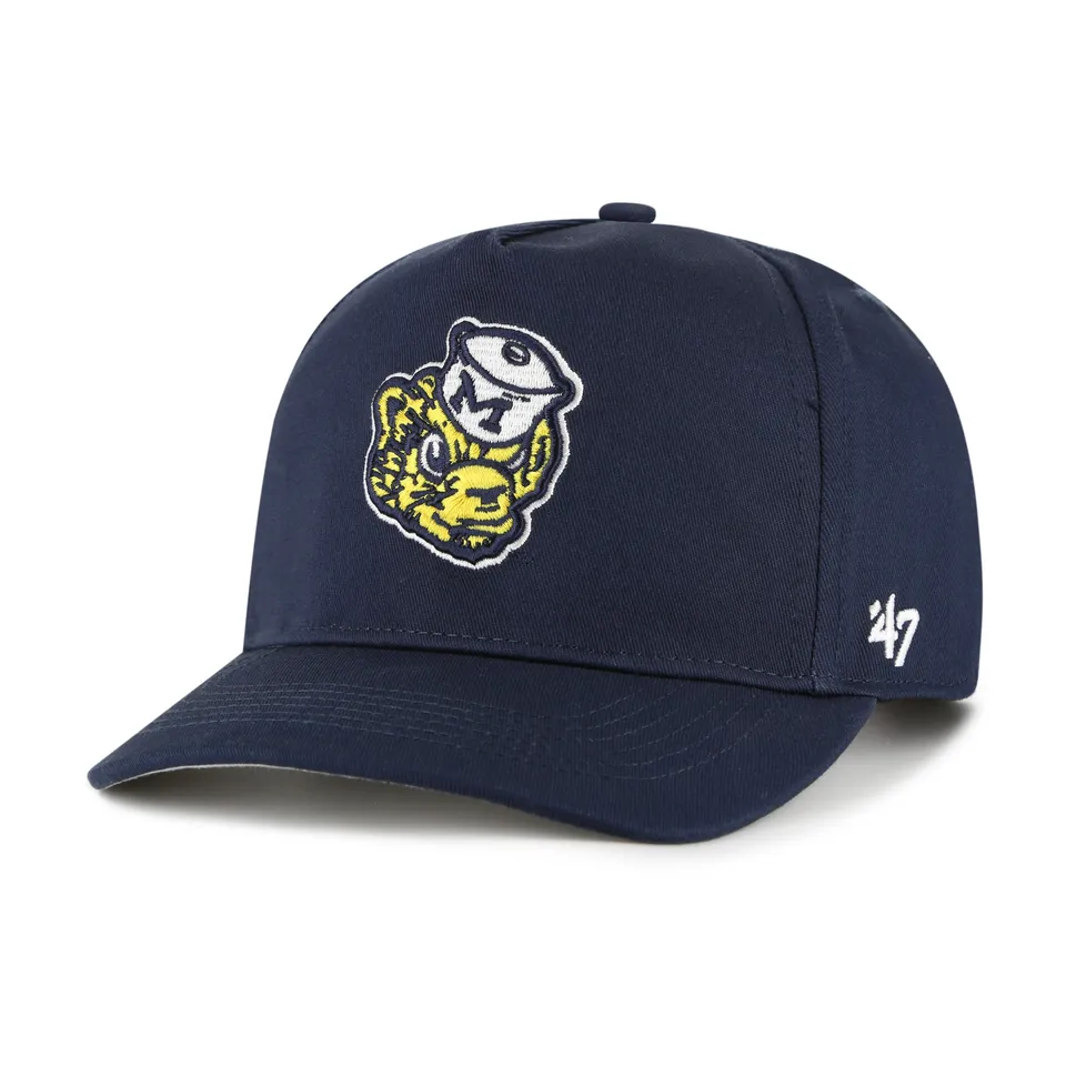 47-brand-47-hitch-michigan-wolverines-cap-navy-relaxed image 1