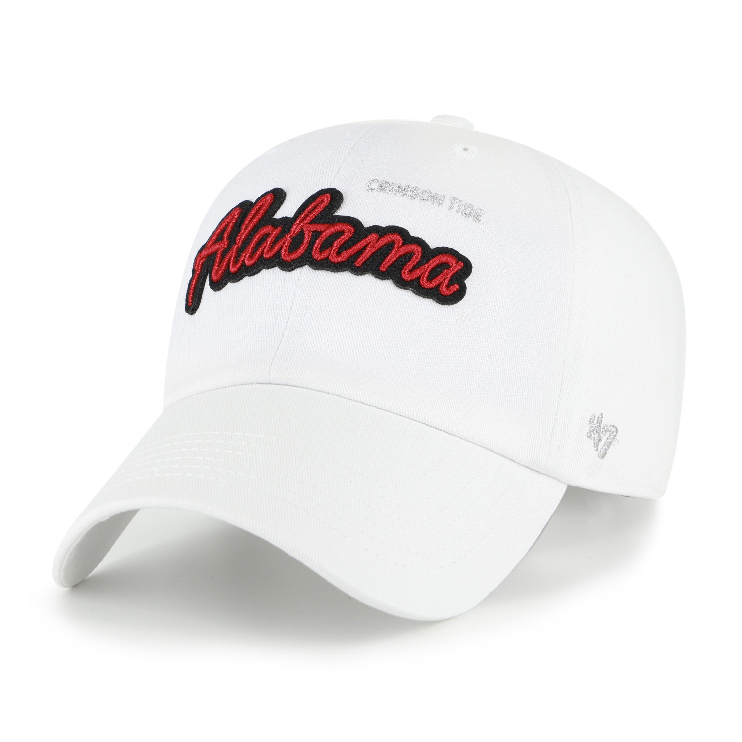 47-brand-alabama-crimson-tide-script-clean-up-cap-wei image 1