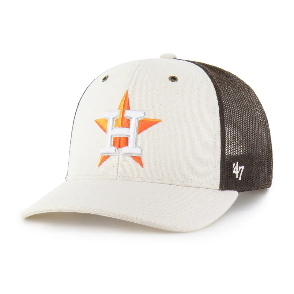 47-trucker-houston-astros-carhartt-cap-natural-mesh image 1