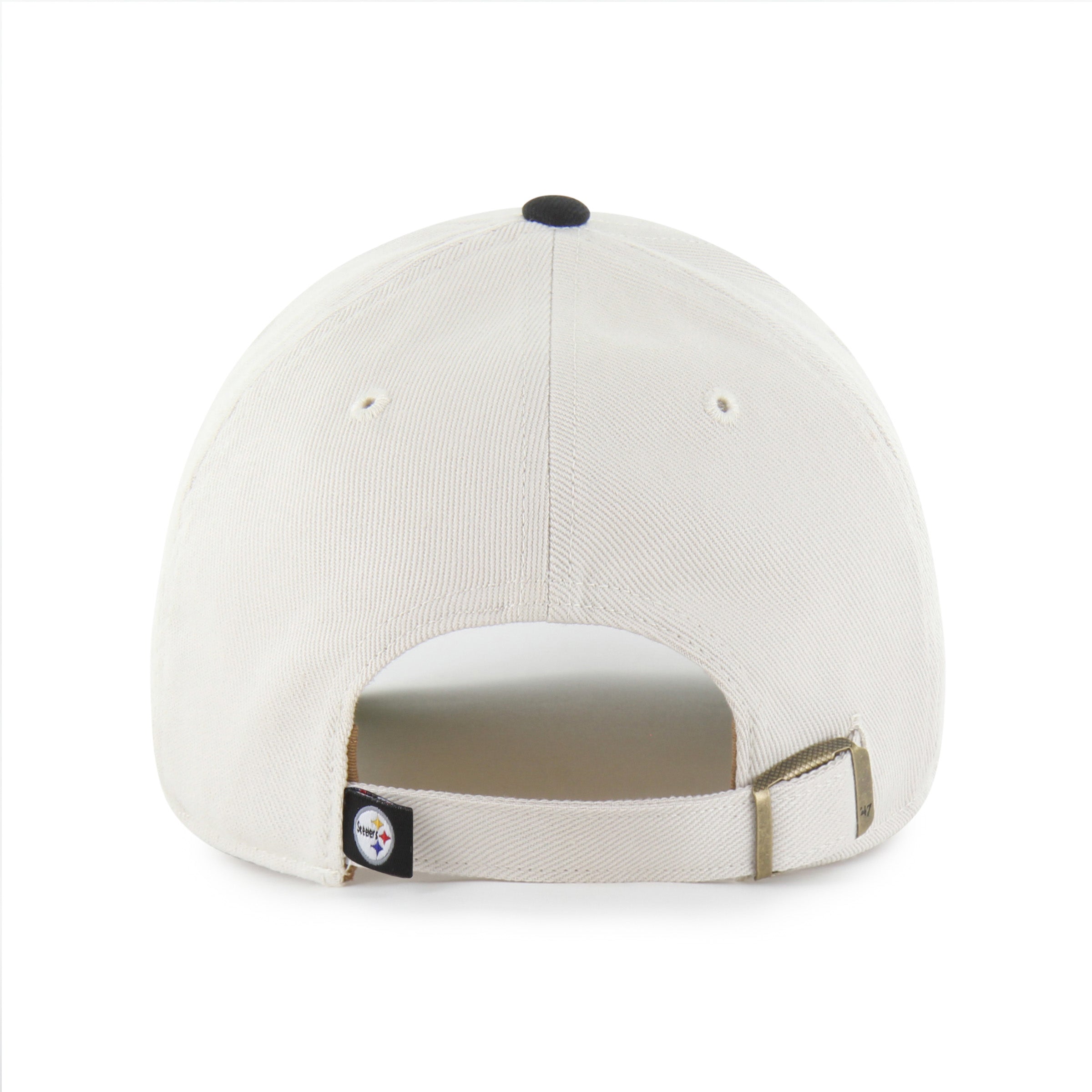 47-brand-mvp-pittsburgh-steelers-broke-line-loop-cap-bone image 2