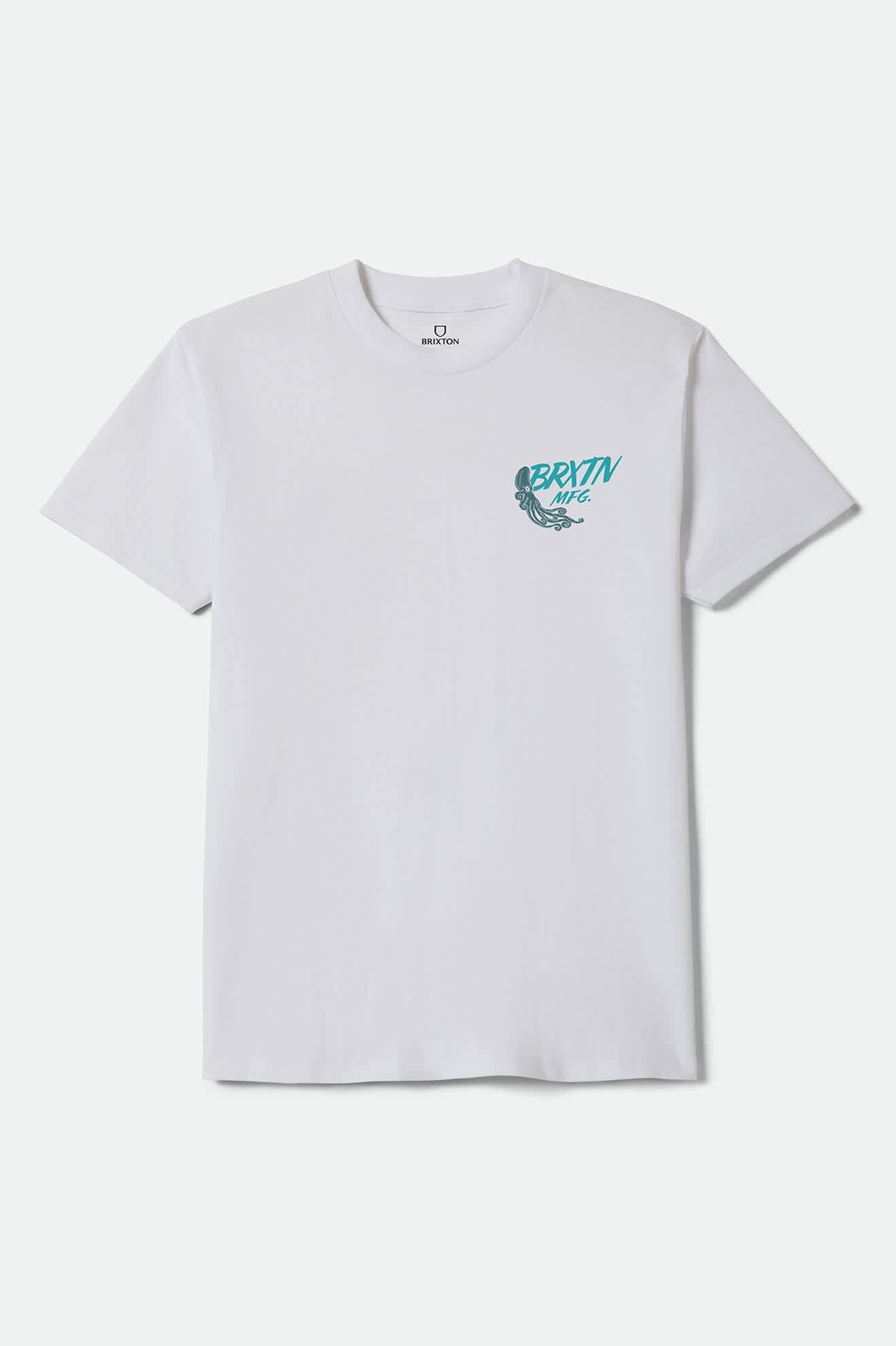 brixton-lagoon-standard-t-shirt-wei-brustprint image 1