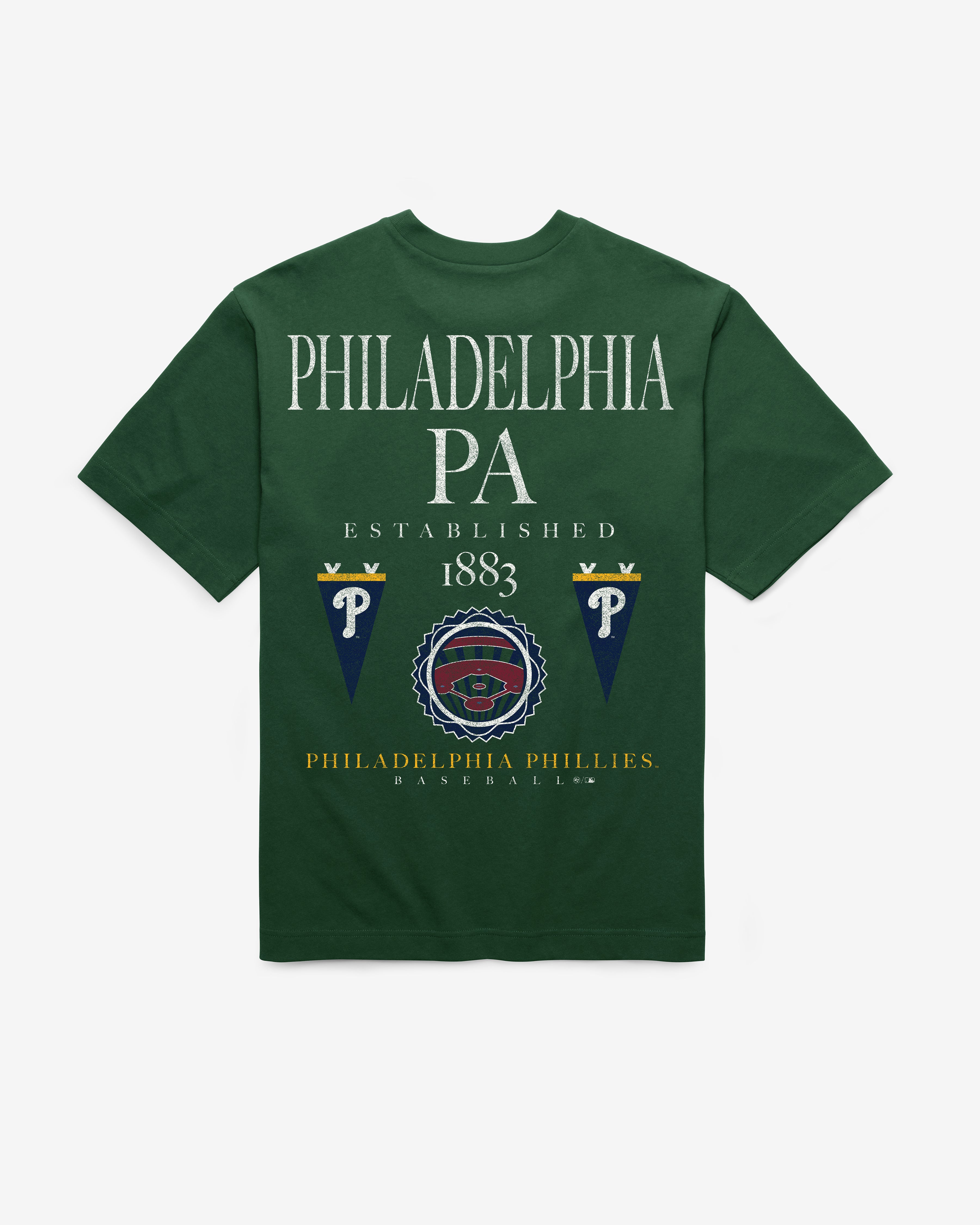 47-foundation-tee-philadelphia-phillies-t-shirt-dunkelgr-n-baumwolle image 3