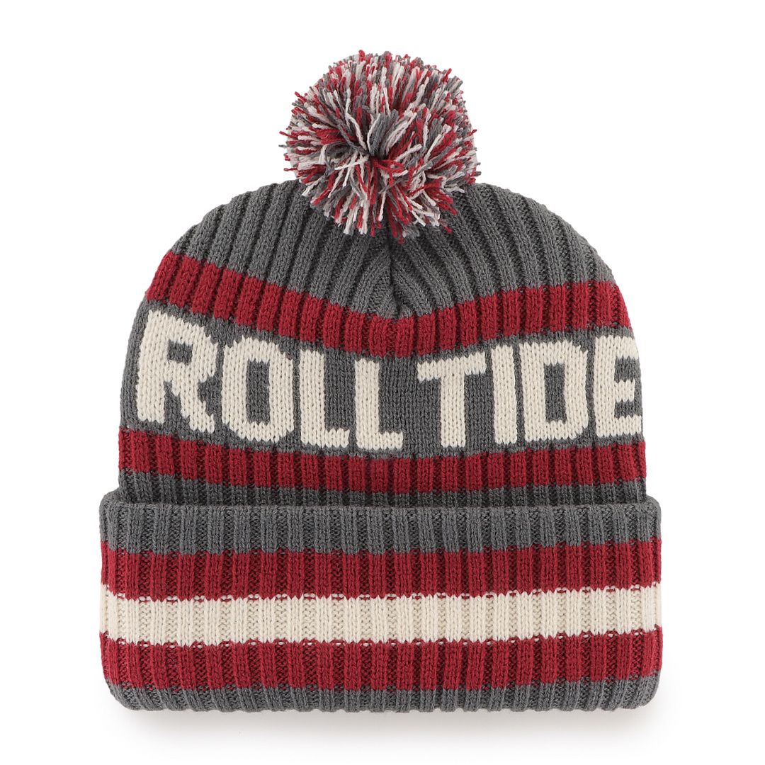 47-brand-bering-cuff-knit-m-tze-alabama-crimson-tide-grau image 2