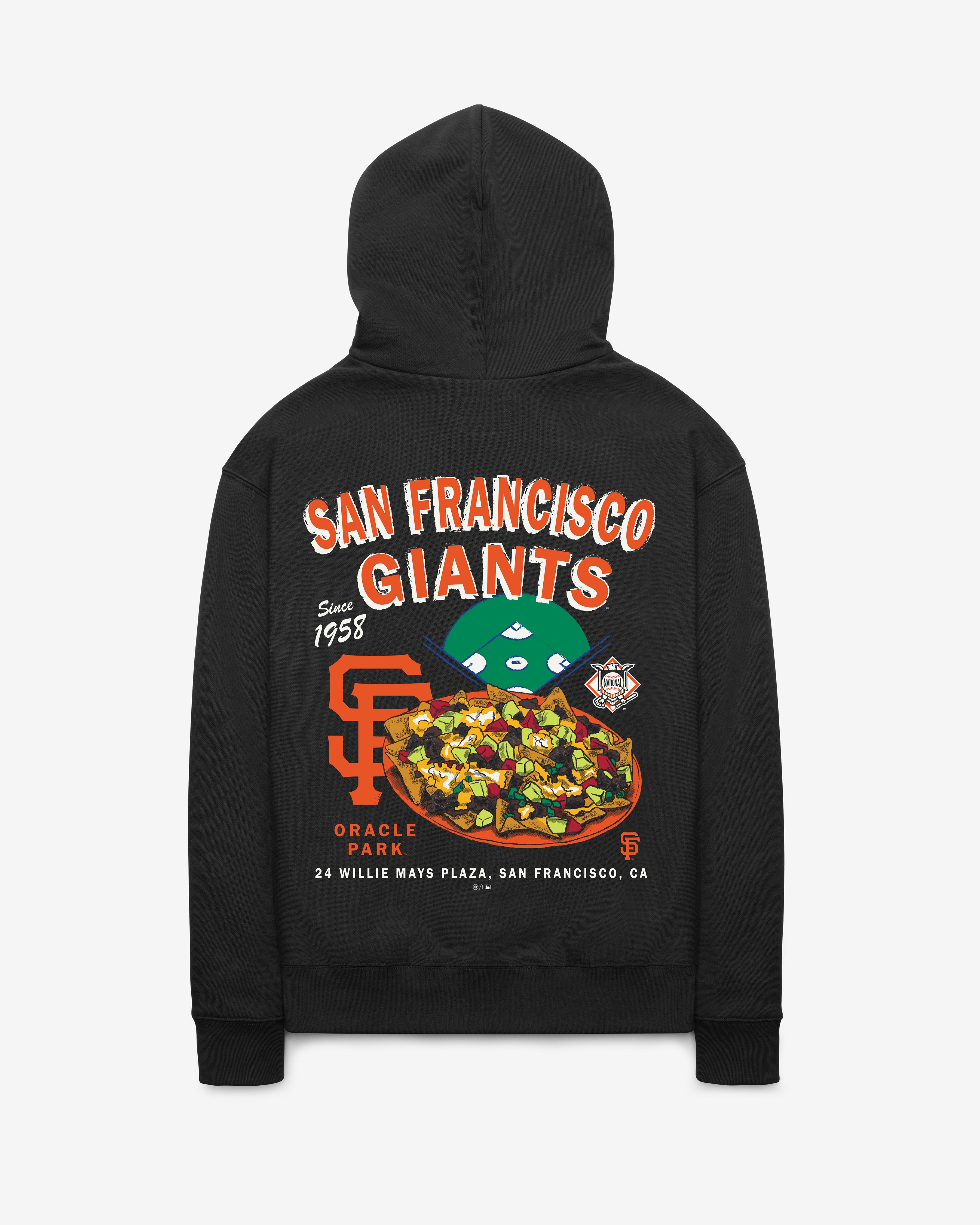 47-brand-san-francisco-giants-stadium-eats-hoodie-schwarz image 3