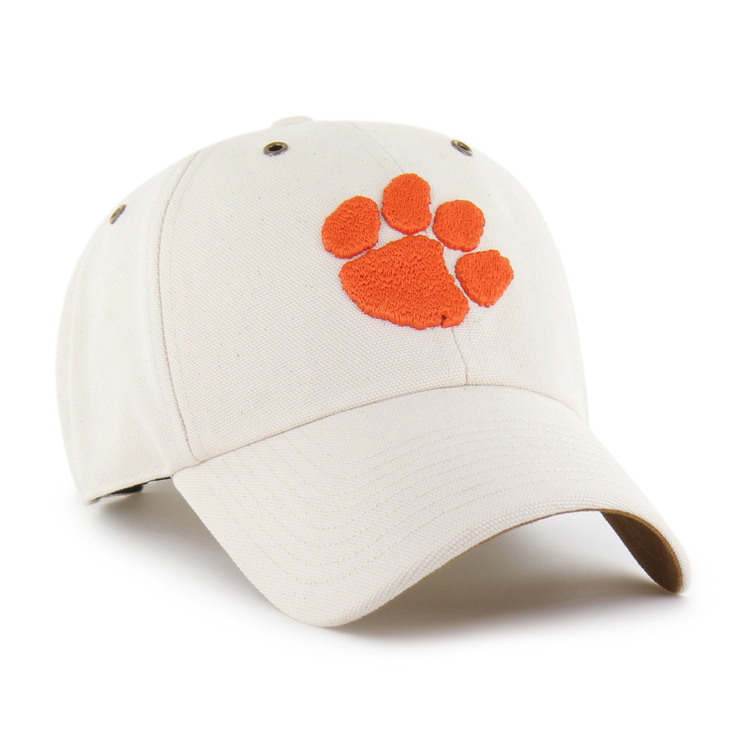 47-brand-47-clean-up-clemson-tigers-cap-natural-carhartt image 4