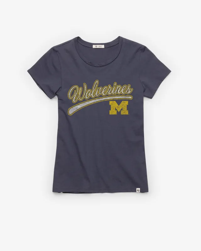 47-brand-frankie-michigan-believer-t-shirt-damen-atlas-blue-baumwolle image 1