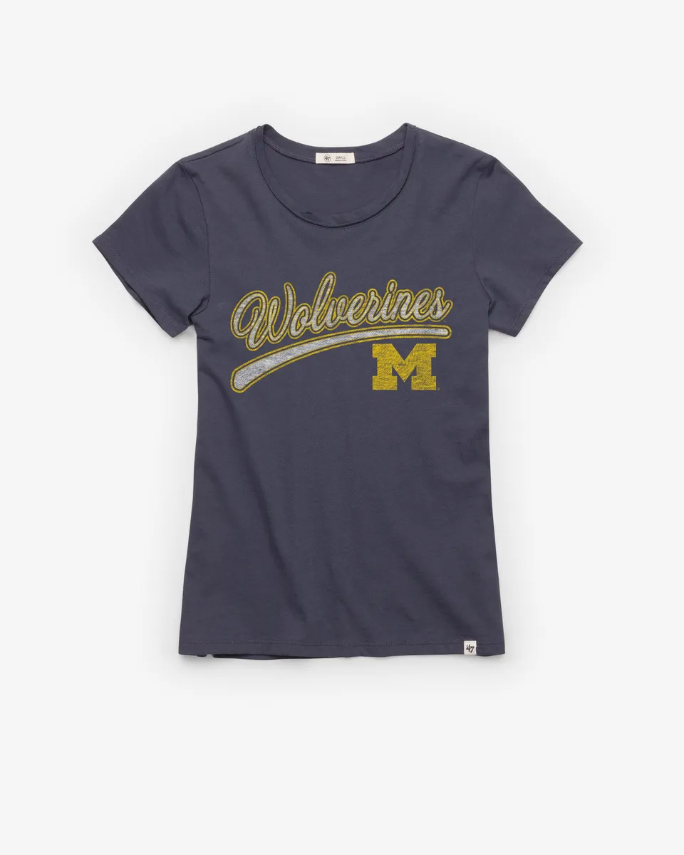 47-brand-frankie-michigan-believer-t-shirt-damen-atlas-blue-baumwolle image 1