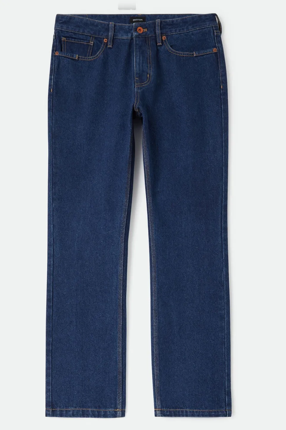 brixton-builders-5-pocket-pant-dark-denim-stretchhose image 1