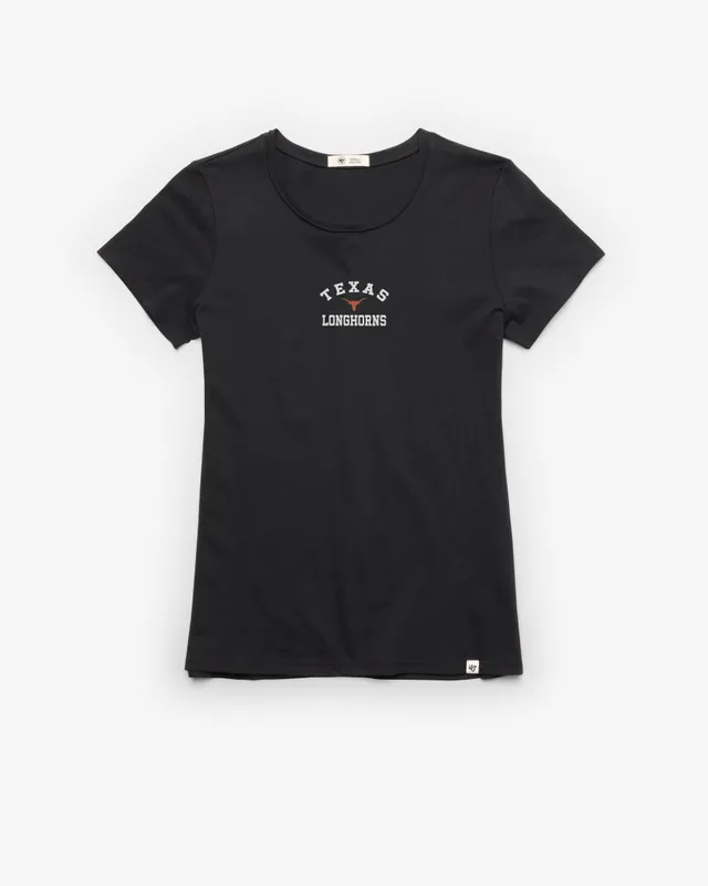 47-brand-frankie-tee-damen-t-shirt-texas-longhorns-schwarz image 1