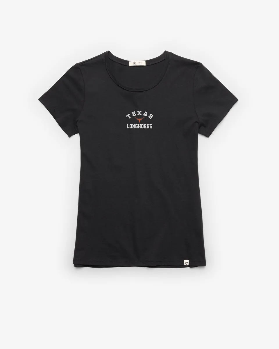47-brand-frankie-tee-damen-t-shirt-texas-longhorns-schwarz image 1