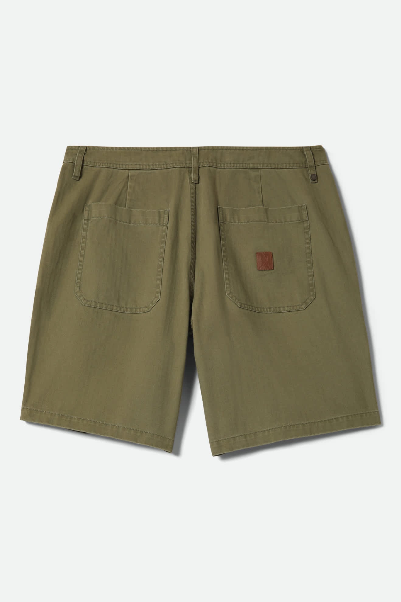 brixton-surplus-herringbone-shorts-washed-olive-green-7 image 6