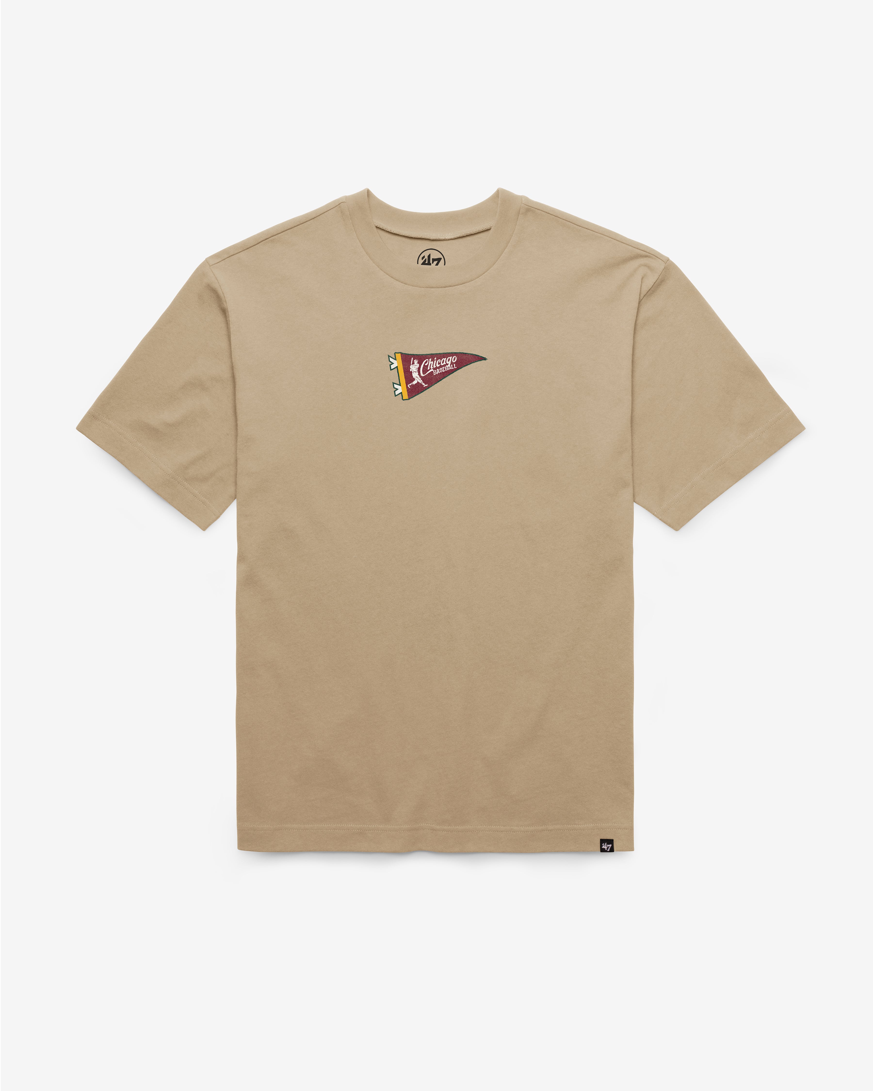 47-foundation-chicago-cubs-t-shirt-khaki-baumwolle image 2