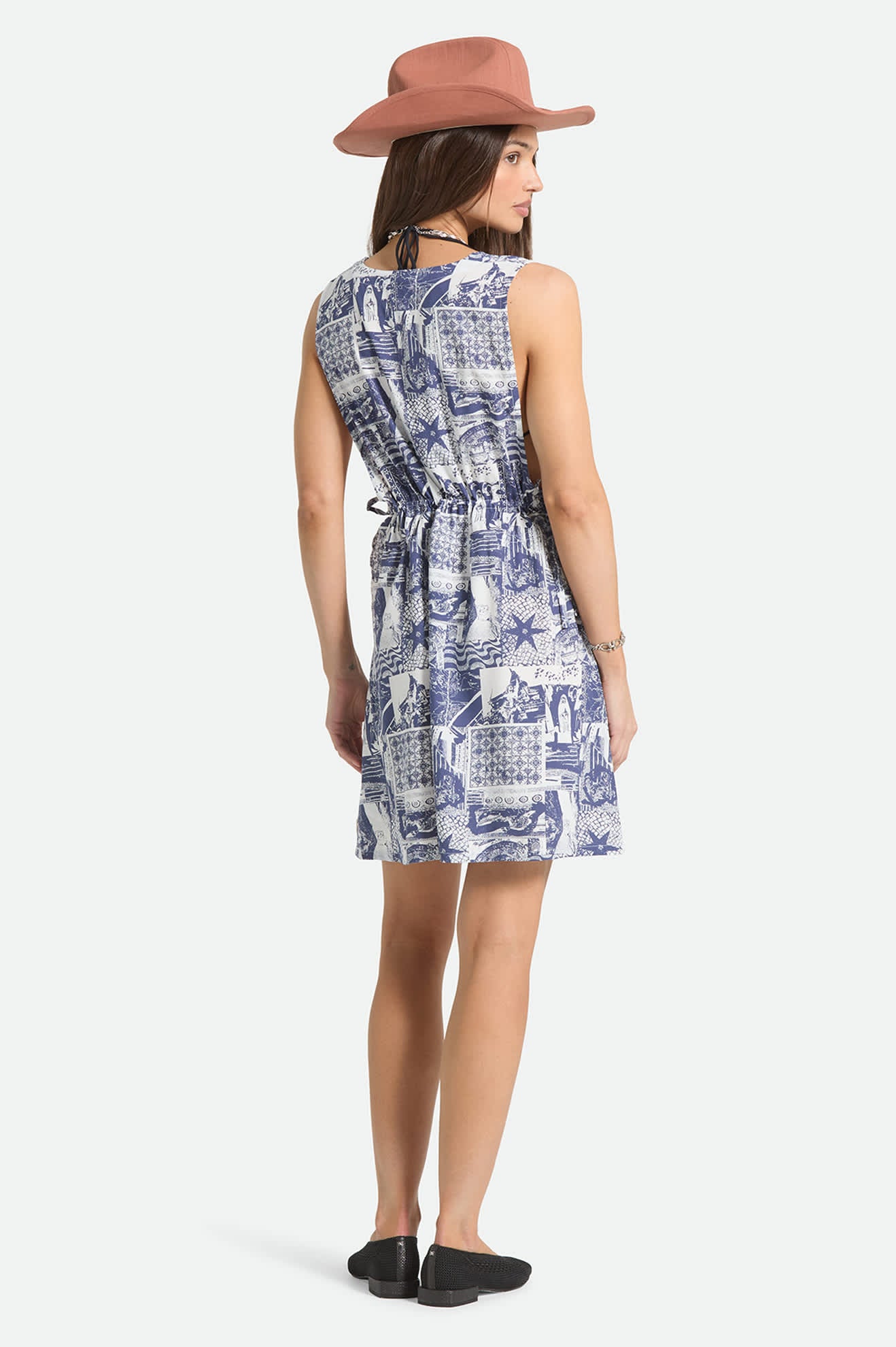 brixton-bells-kleid-navy-white-collage-viskose image 5