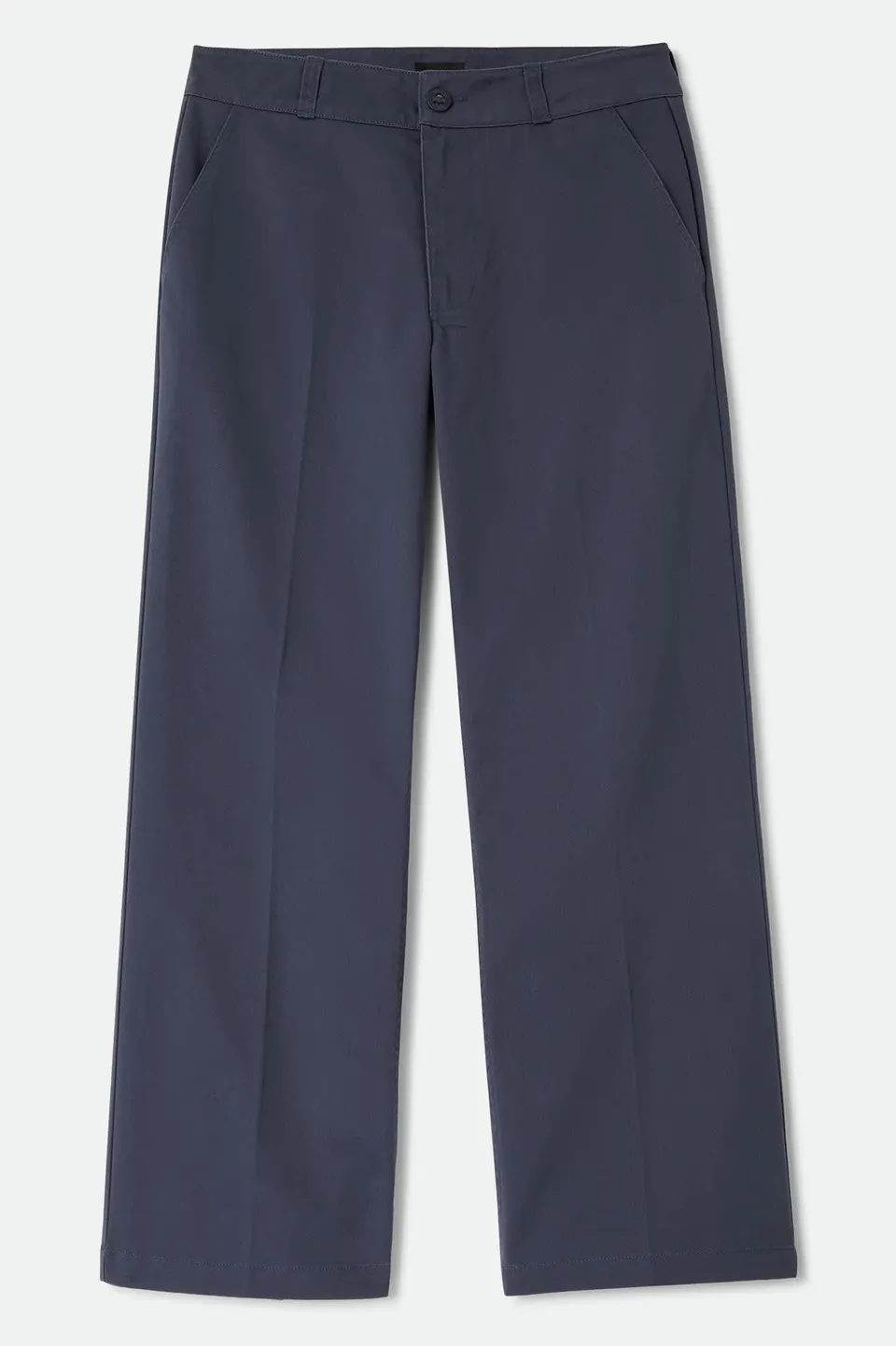 brixton-trademark-chino-hose-washed-navy-blau image 1