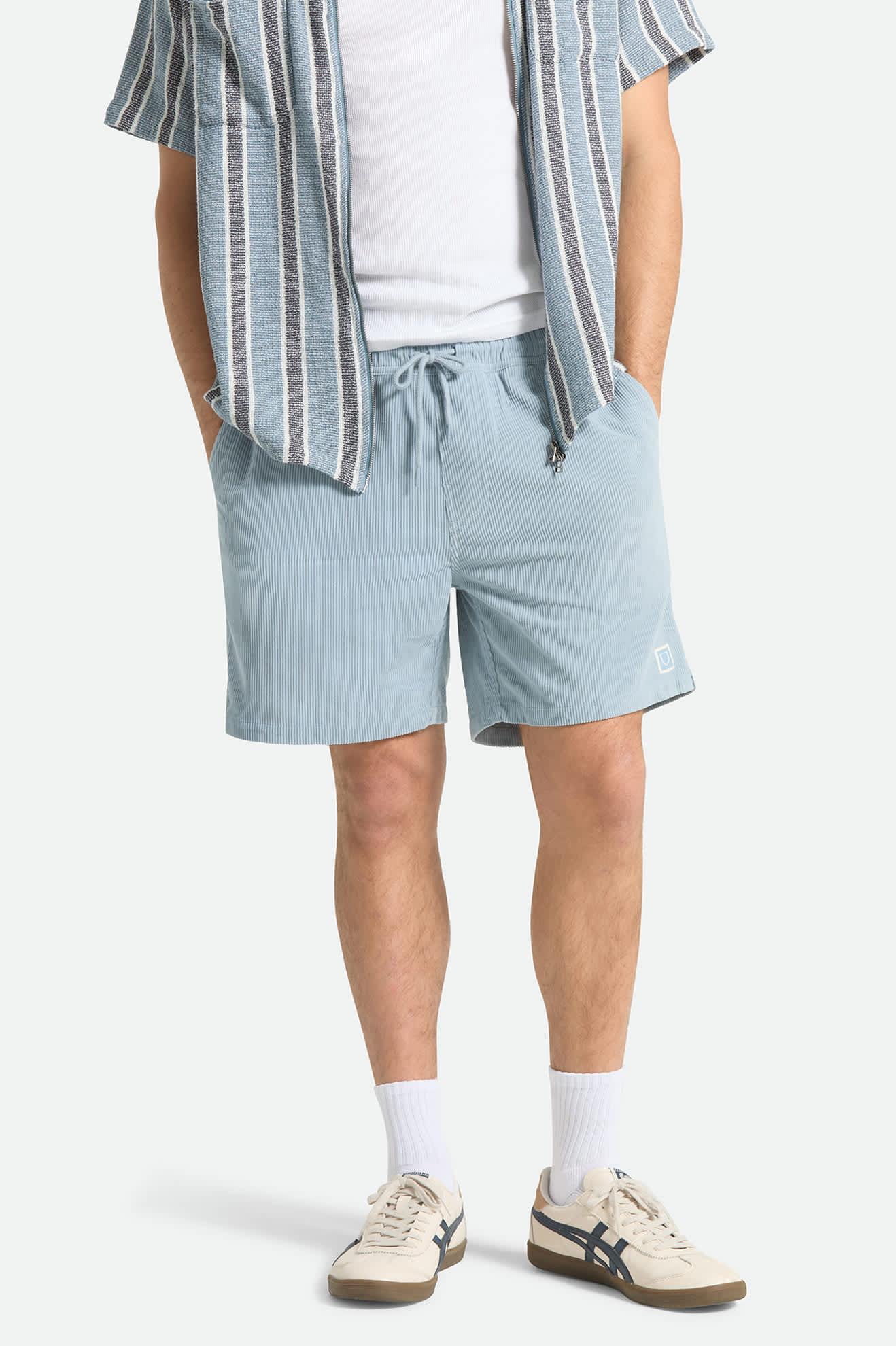 brixton-everyday-corduroy-short-7-dusty-blue-cord image 2