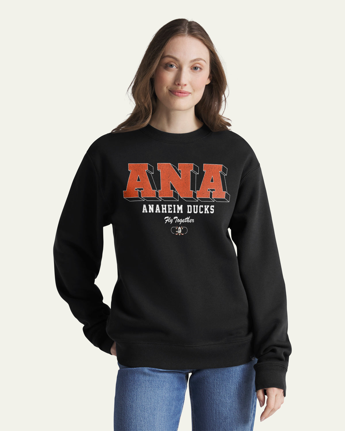 47-headline-ducks-standing-tall-sweatshirt-schwarz image 3
