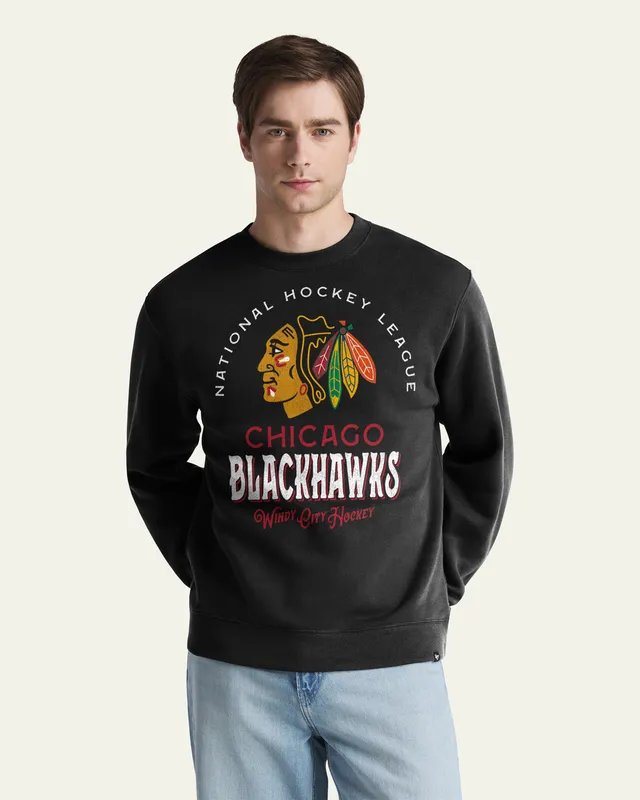 47-brand-everyday-chicago-blackhawks-sweatshirt-schwarz image 1
