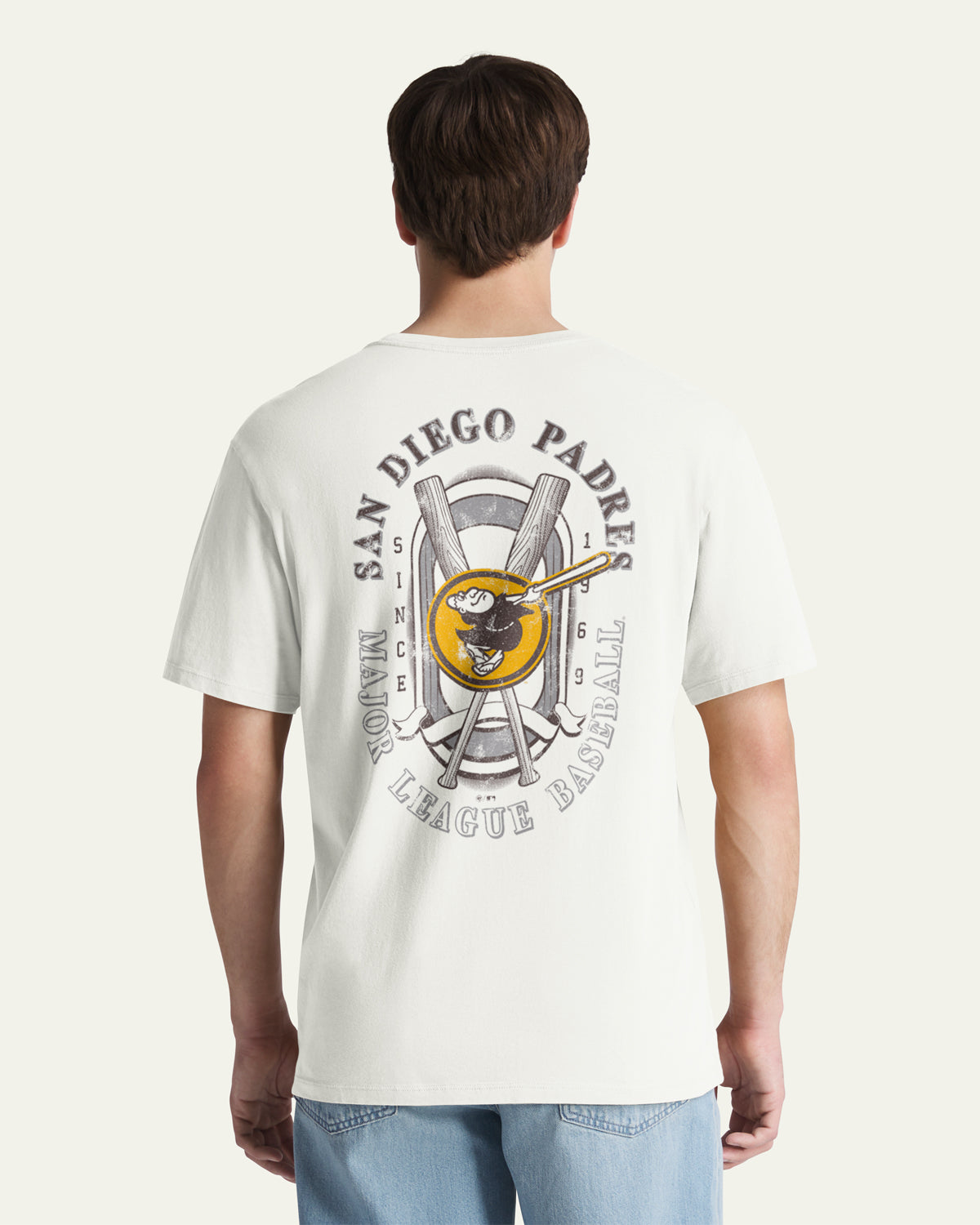47-brand-everyday-san-diego-padres-t-shirt-sandstone-baumwolle image 1