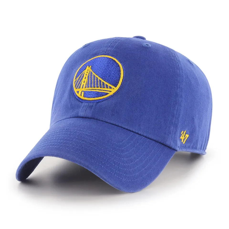 47-brand-golden-state-warriors-clean-up-baseballkappe-royal image 1