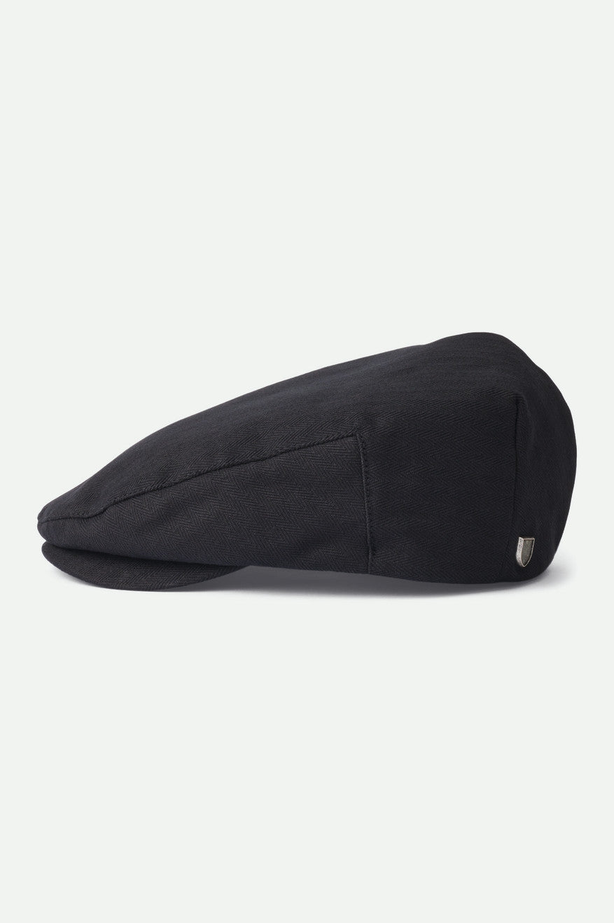 brixton-hooligan-flat-cap-black-schieberm-tze-snap-schwarz image 6
