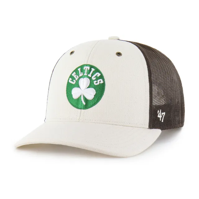 47-brand-47-trucker-boston-celtics-cap-natural-snapback image 1