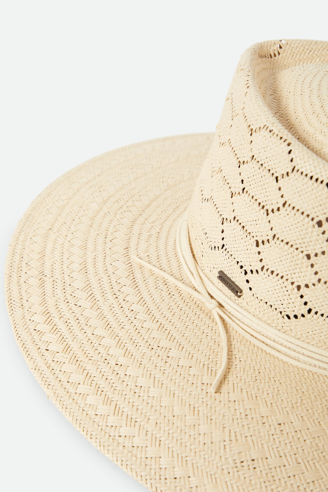 brixton-porto-straw-fedora-strohhut-natural image 8