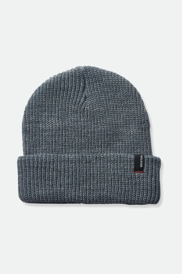 brixton-heist-beanie-heather-grey-strickm-tze-acryl image 1